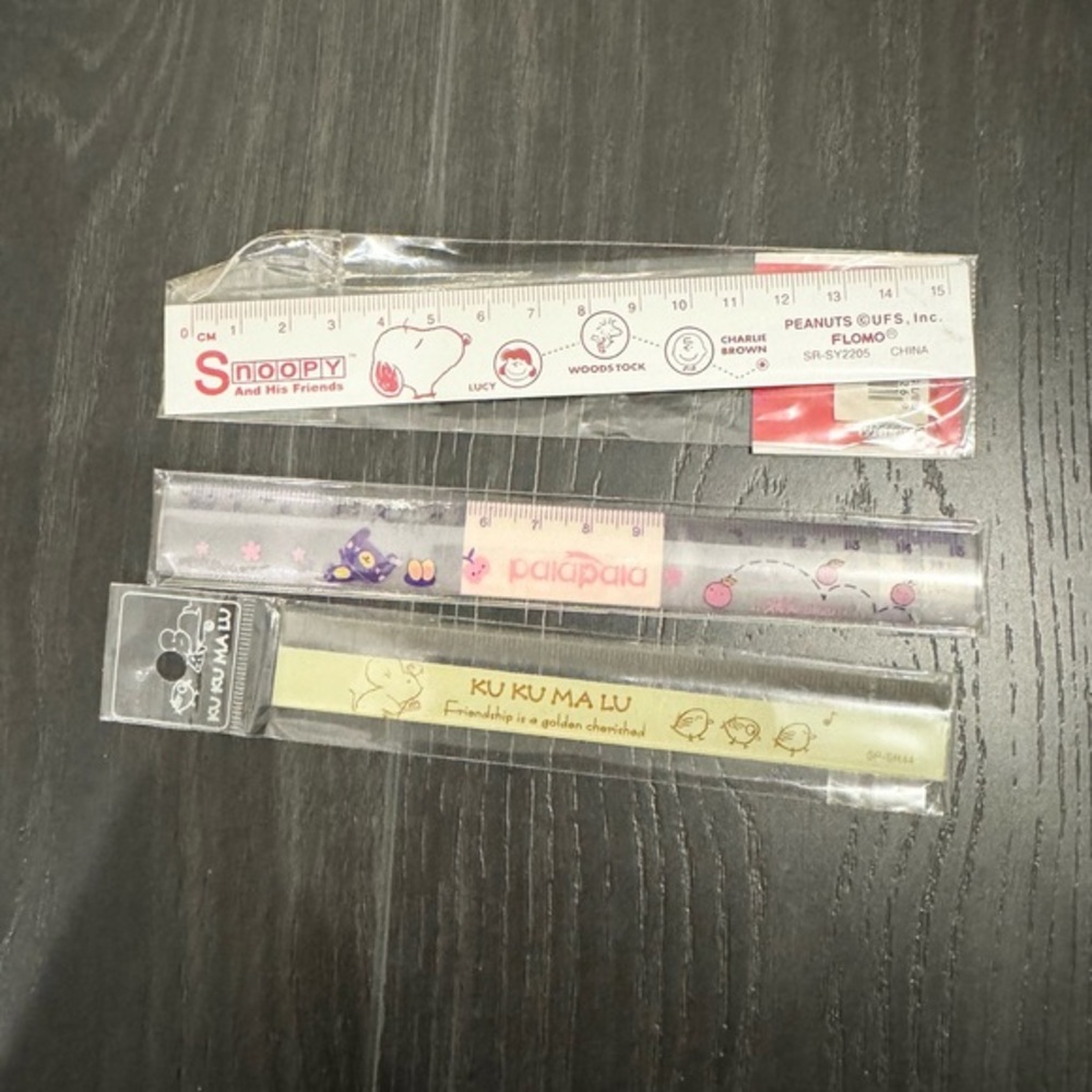 NWT - 3 Rulers